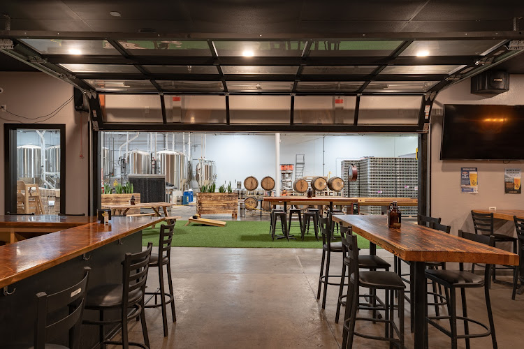 PHX Beer Co. Brewery + Taproom exterior view showcasing professional Brewery services in Phoenix, Arizona