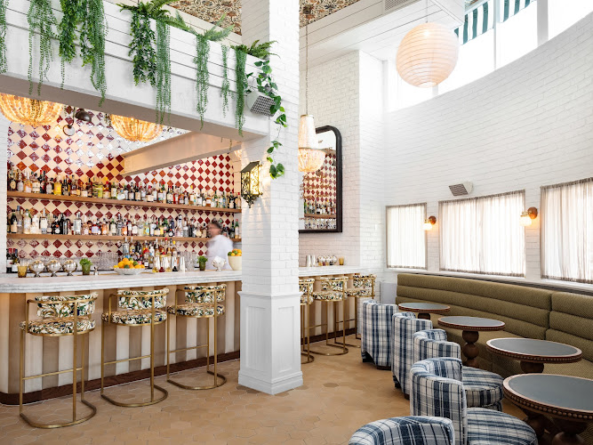 Palihouse Lobby Bar & Cafe exterior view showcasing professional restaurants services in Los Angeles, California