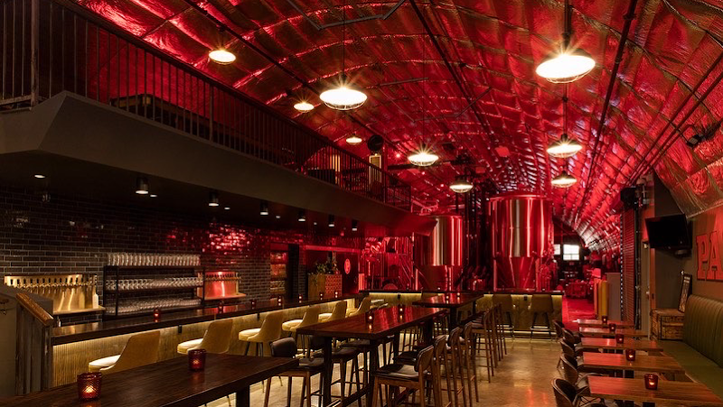 Paperback Brewing Co. exterior view showcasing professional Brewery services in Glendale, California