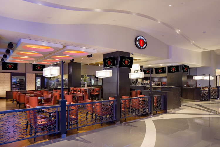 Parkwest Bicycle Casino Brewery exterior view showcasing professional restaurants services in Bell Gardens, California