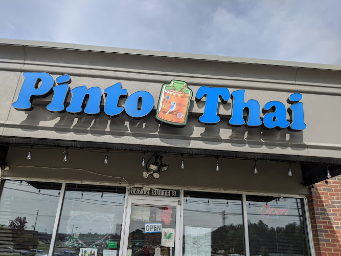 Pinto Thai exterior view showcasing professional restaurants services in Chelsea, Alabama