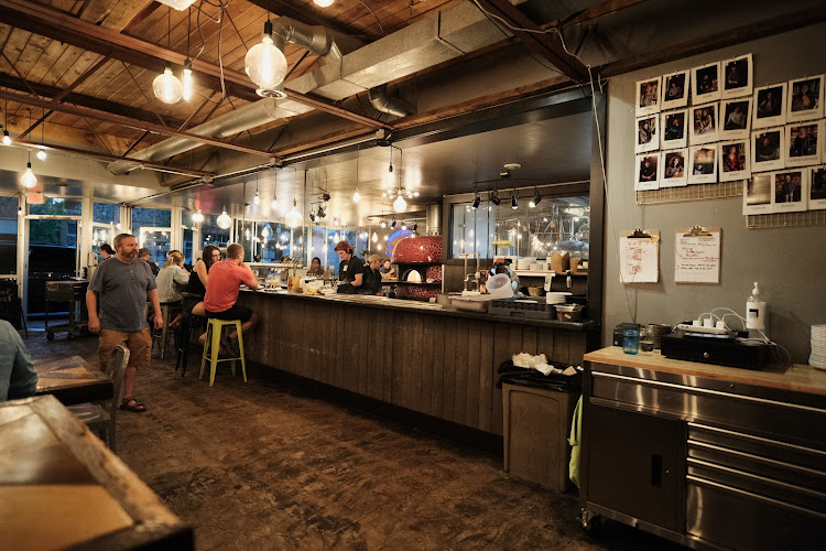 Pizzicletta at Dark Sky Brewing exterior view showcasing professional restaurants services in Flagstaff, Arizona