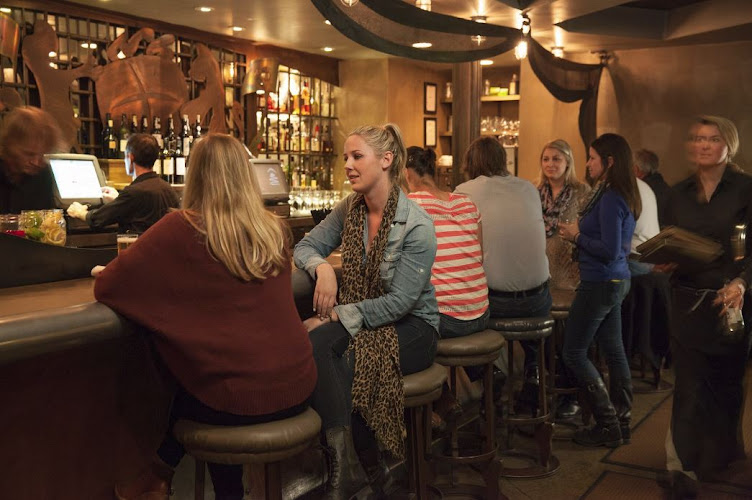 PlumpJack Cafe and Bar exterior view showcasing professional restaurants services in Olympic Valley, California