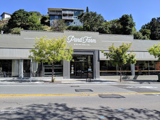 Pond Farm Brewing Company exterior view showcasing professional restaurants services in San Rafael, California