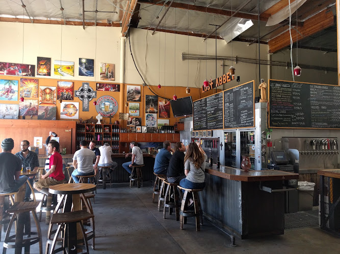 Port Brewing / The Lost Abbey exterior view showcasing professional Brewery services in San Marcos, California