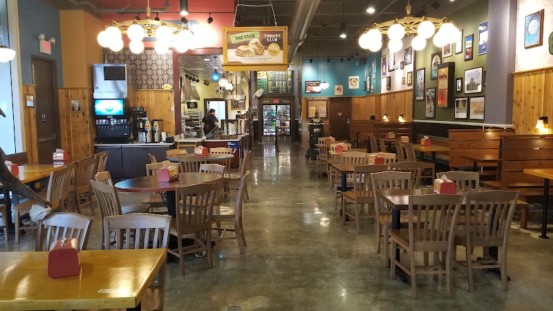 Potbelly exterior view showcasing professional restaurants services in Little Rock, Arkansas