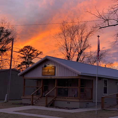 Rails & Ales exterior view showcasing professional restaurants services in Leeds, Alabama