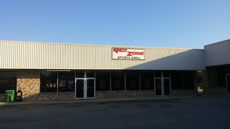 Red Zone Sports Grill exterior view showcasing professional restaurants services in Thorsby, Alabama