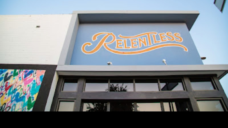 Relentless Brewing and Spirits exterior view showcasing professional Brewery services in Los Angeles, California