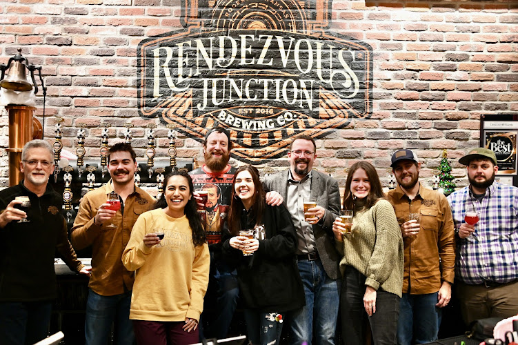 Rendezvous Junction Brewing Co. exterior view showcasing professional Brewery services in Rogers, Arkansas