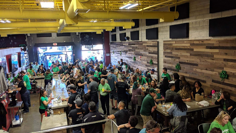 Rescue Brewery & Gastropub exterior view showcasing professional Brewery services in Upland, California