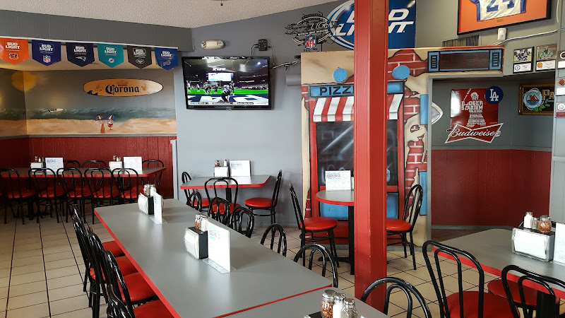 River City Pizza Co. exterior view showcasing professional restaurants services in Needles, California