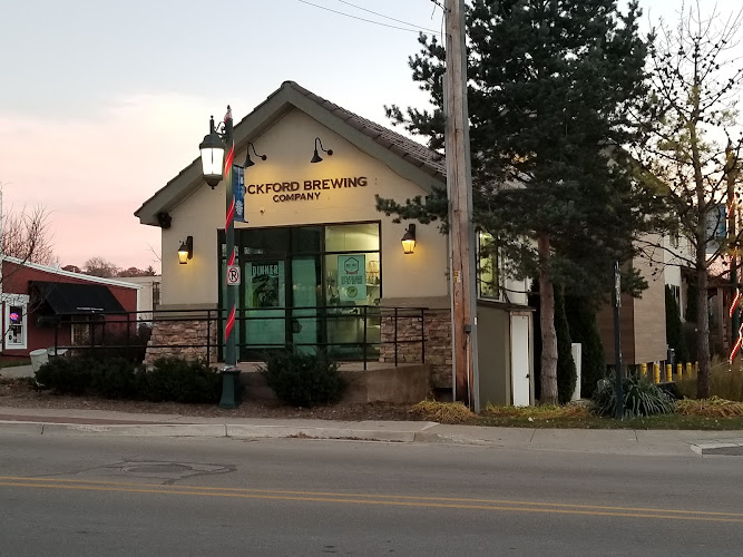 Rockford Brewing Company exterior view showcasing professional restaurants services in Rockford, Michigan