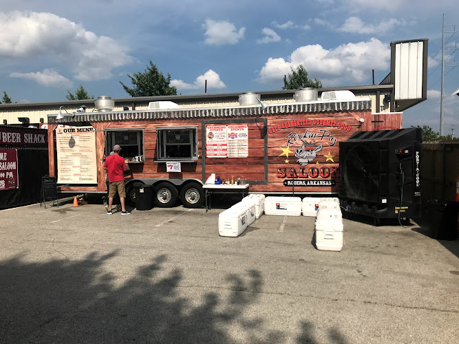 Rockin' Pig Rogers & Pig Pen Entertainment Venue exterior view showcasing professional restaurants services in Rogers, Arkansas