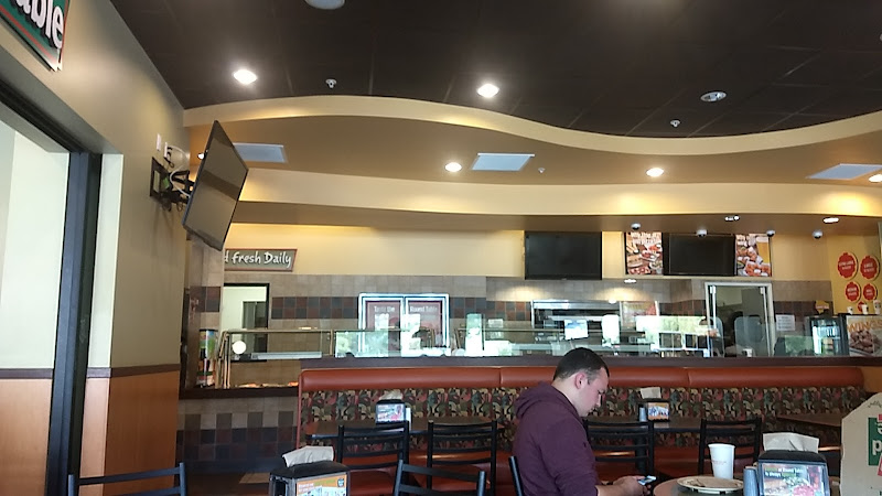 Round Table Pizza exterior view showcasing professional restaurants services in Canyon Country, California