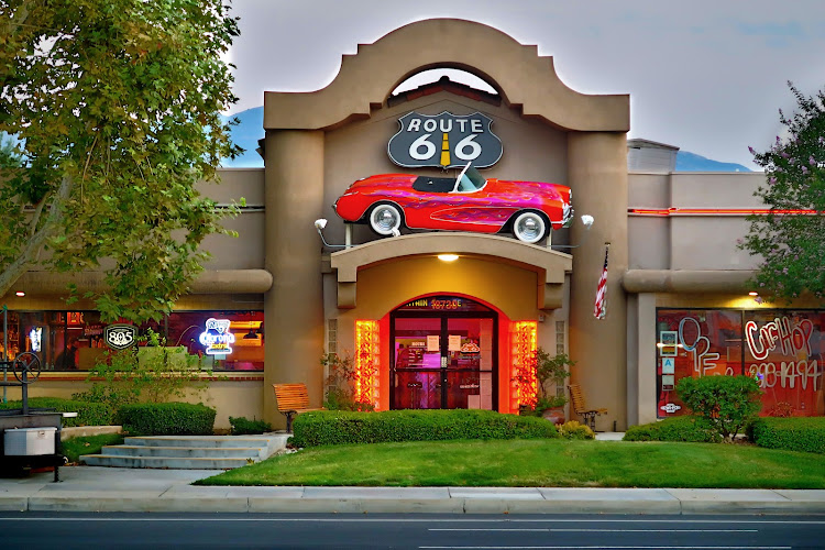 Route 66 Classic Grill exterior view showcasing professional restaurants services in Santa Clarita, California
