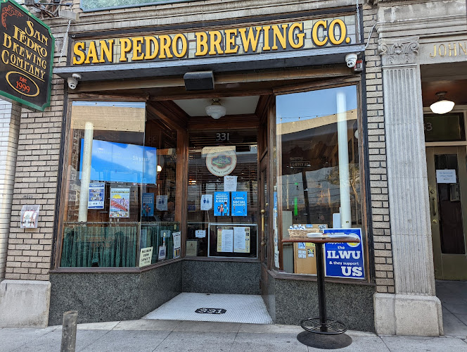 San Pedro Brewing Company exterior view showcasing professional restaurants services in San Pedro, California