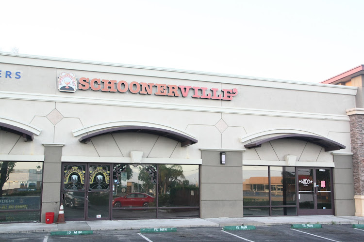 Schoonerville exterior view showcasing professional restaurants services in Santa Clarita, California
