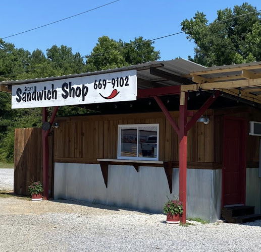 Shelby Sandwich Shop exterior view showcasing professional restaurants services in Shelby, Alabama