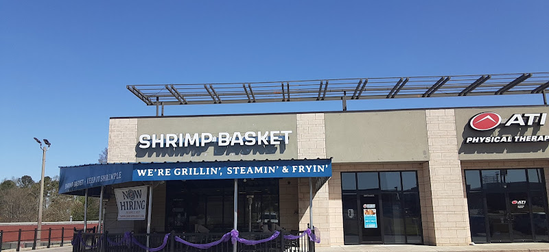 Shrimp Basket Gardendale exterior view showcasing professional restaurants services in Gardendale, Alabama