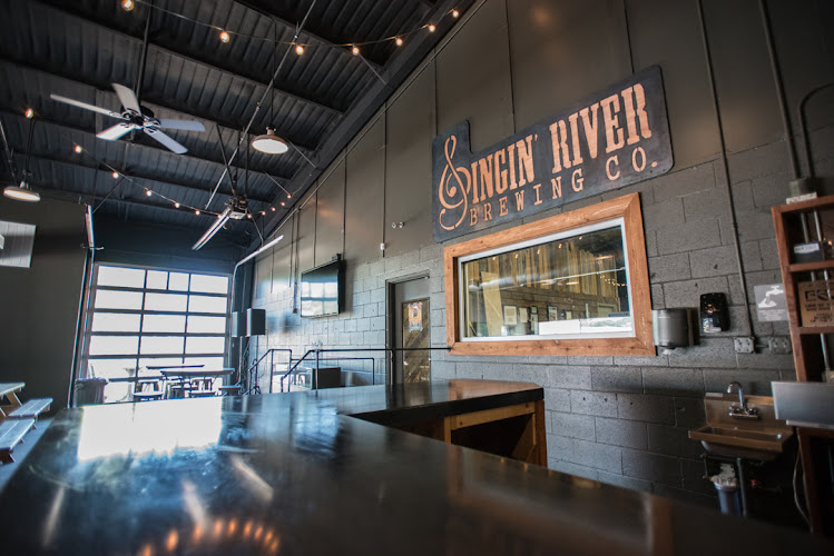 Singin' River Brewing exterior view showcasing professional Brewery services in Florence, Alabama