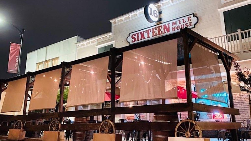 Sixteen Mile House exterior view showcasing professional restaurants services in Millbrae, California