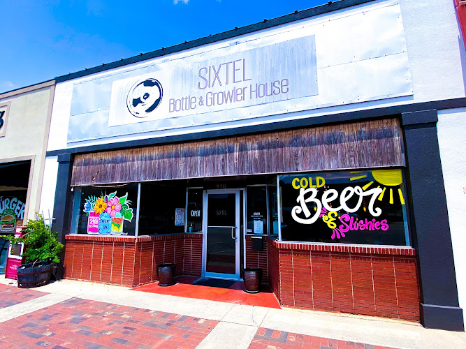 Sixtel Bottle & Growler House exterior view showcasing professional Beer store services in Enterprise, Alabama
