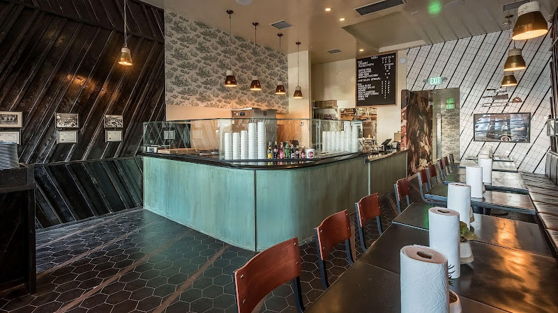 Slab exterior view showcasing professional restaurants services in Los Angeles, California