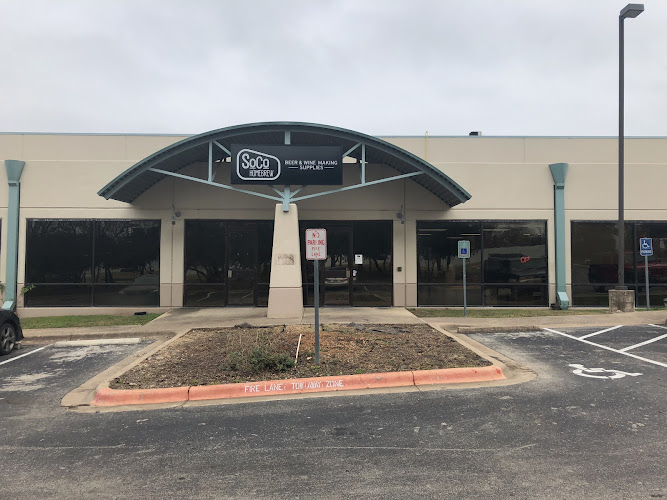 SoCo Homebrew exterior view showcasing professional Brewing supply store services in Austin, Texas
