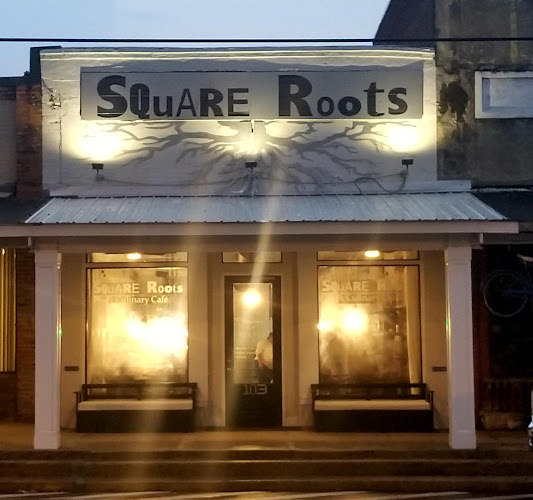 Square Roots Cafe exterior view showcasing professional restaurants services in Eutaw, Alabama