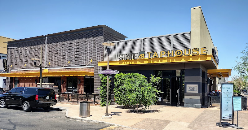State 48 Brewery Tap House exterior view showcasing professional restaurants services in Gilbert, Arizona