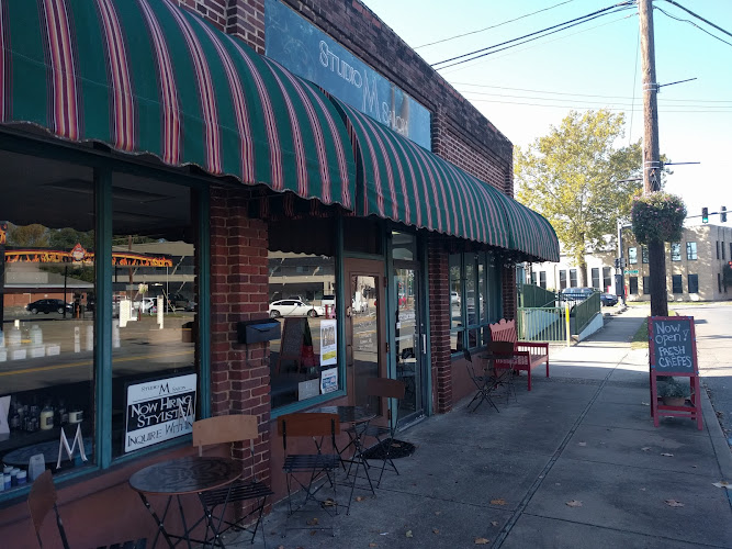 Streetside Crêperie exterior view showcasing professional restaurants services in Conway, Arkansas