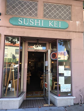 Sushi Kei exterior view showcasing professional restaurants services in Millbrae, California