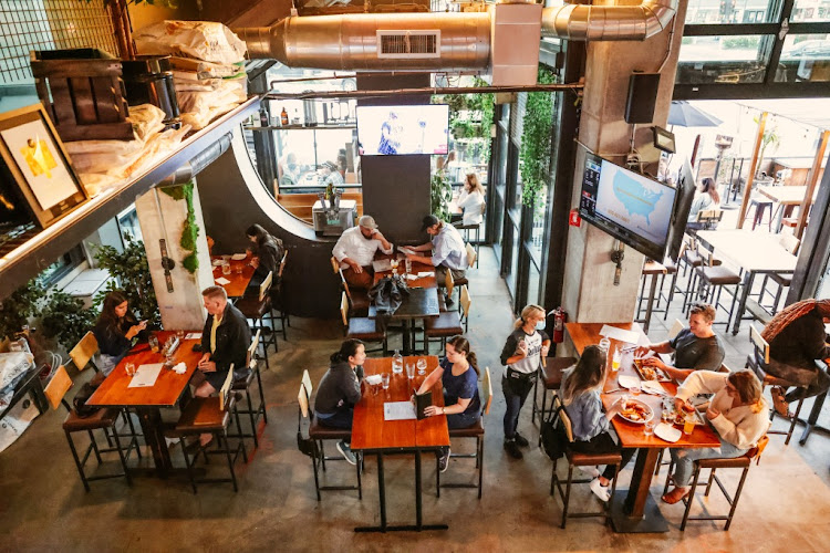 TapRoom Beer Company exterior view showcasing professional restaurants services in San Diego, California