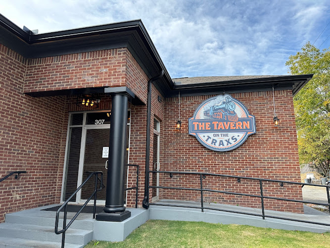 Tavern On The Traxs exterior view showcasing professional restaurants services in Auburn, Alabama