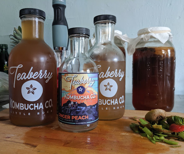 Teaberry Kombucha Co. exterior view showcasing professional Brewery services in Little Rock, Arkansas