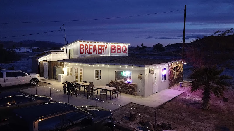 Tecopa Brewing Company exterior view showcasing professional restaurants services in Tecopa, California
