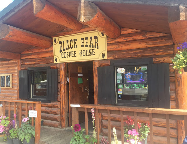 The Black Bear exterior view showcasing professional restaurants services in Denali National Park and Preserve, Alaska