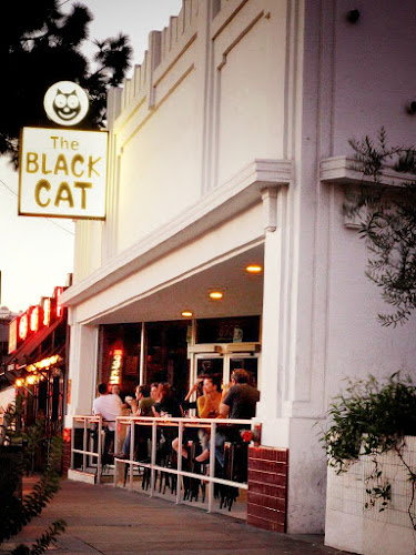 The Black Cat exterior view showcasing professional restaurants services in Los Angeles, California