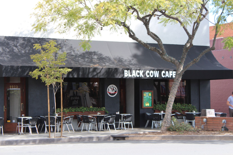 The Black Cow exterior view showcasing professional restaurants services in Glendale, California