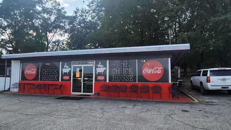 The Chuck House exterior view showcasing professional restaurants services in Wadley, Alabama