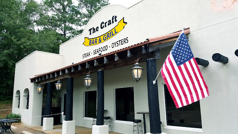 The Craft Bar and Grill exterior view showcasing professional restaurants services in Enterprise, Alabama
