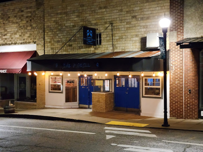 The Crooked Rooster Bar & Grill exterior view showcasing professional restaurants services in Huntsville, Arkansas