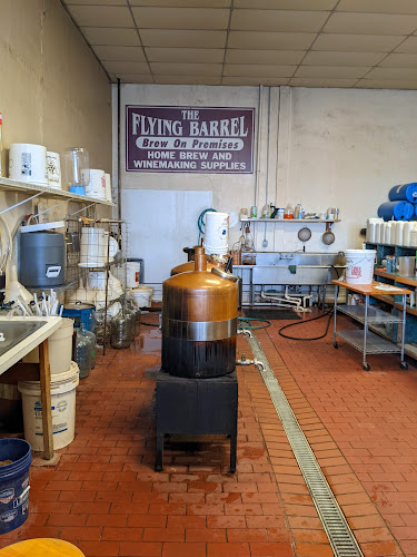 The Flying Barrel exterior view showcasing professional Brewing supply store services in Frederick, Maryland