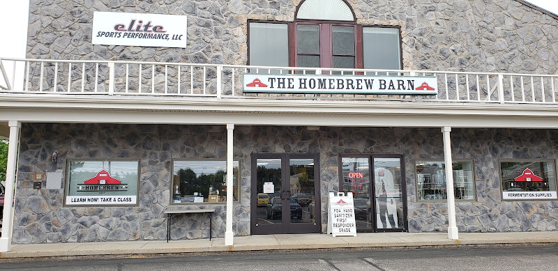 The HomeBrew Barn exterior view showcasing professional Brewing supply store services in North Hampton, New Hampshire