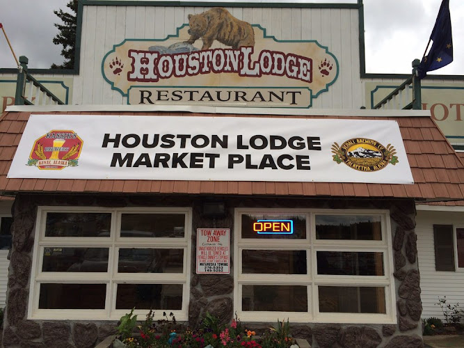 The Houston Lodge exterior view showcasing professional restaurants services in Houston, Alaska