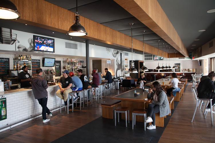 The Lab Gastropub exterior view showcasing professional restaurants services in Los Angeles, California