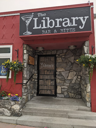The Library exterior view showcasing professional restaurants services in Fairbanks, Alaska
