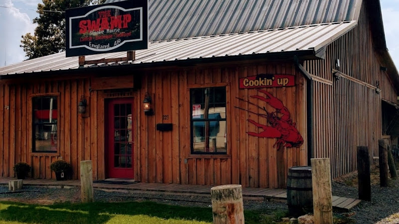 The SWAMP exterior view showcasing professional restaurants services in England, Arkansas