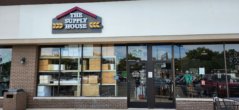 The Supply House at Cadillac Straits exterior view showcasing professional Brewing supply store services in Madison Heights, Michigan